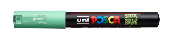 Rotulador Uni Posca Pc-1M Verde Claro | Posca | Pack 6 Unidades