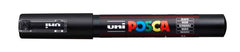 Rotulador Uni Posca Pc-1M Negro 0,7Mm | Posca | Pack 6 Unidades