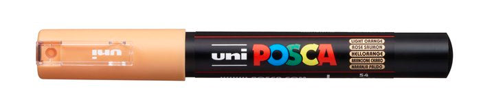 Rotulador Uni Posca Pc-1M Naranja Claro | Posca | Pack 6 Unidades Imagen principal del producto