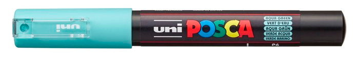 Rotulador Uni Posca Pc-1M Verde Marino | Posca | Pack 6 Unidades