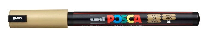 Rotulador Posca Pc-1Mr 0,7Mm Oro | Posca | Pack 6 Unidades Imagen principal del producto