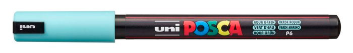Rotulador Uni Posca Pc-1Mr Verde Marino | Posca | Pack 6 Unidades Imagen principal del producto
