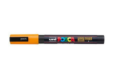 Rotulador Uni Posca Pc-3Ml Naranja Purpurina | Posca | Pack 6 Unidades