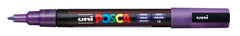 Rotulador Uni Posca Pc-3Ml Violeta Purpurina | Posca | Pack 6 Unidades