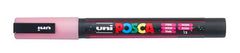 Rotulador Uni Posca Pc-3Ml Rosa Purpurina | Posca | Pack 6 Unidades