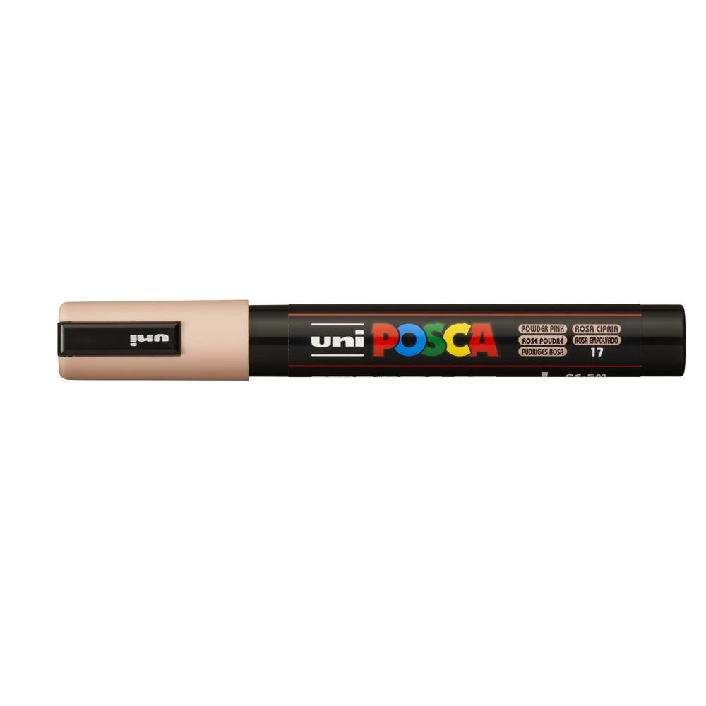 Rotulador Uni Posca Pc-5m Rosa Empolvado