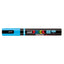 Rotulador Uni Posca Pc-5br Brush Azul Claro