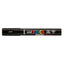 Rotulador Uni Posca Pc-5Br Brush Negro | Posca | Pack 6 Unidades