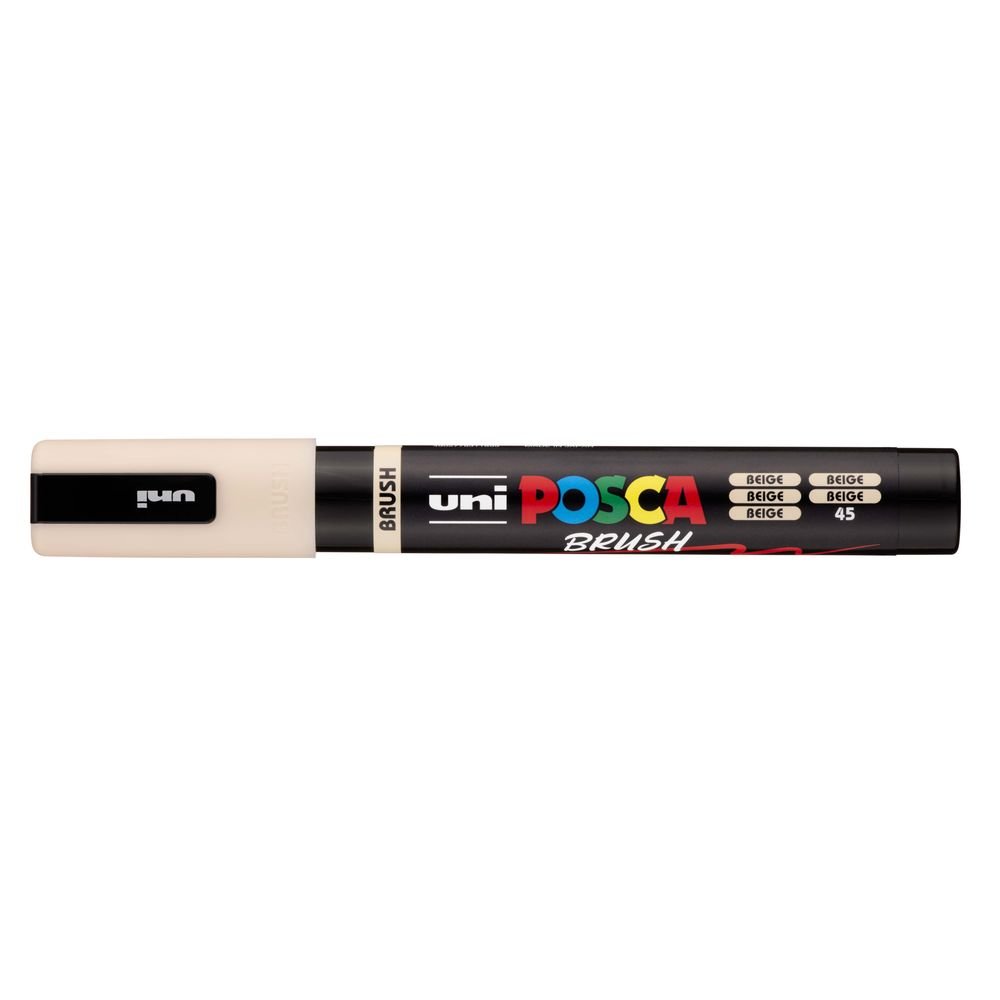 Rotulador Uni Posca Pc-5br Brush Beige