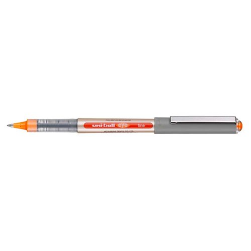 Bolígrafo Uni-ball EYE Fine 0,7 mm naranja, pack 12 unidades
