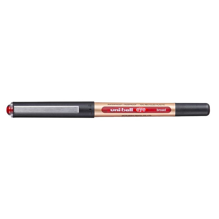 BOLIGRAFO UNIBALL EYE BROAD UB-150E 10 ROJO | 12 UNIDADES | (UNI-BALL)