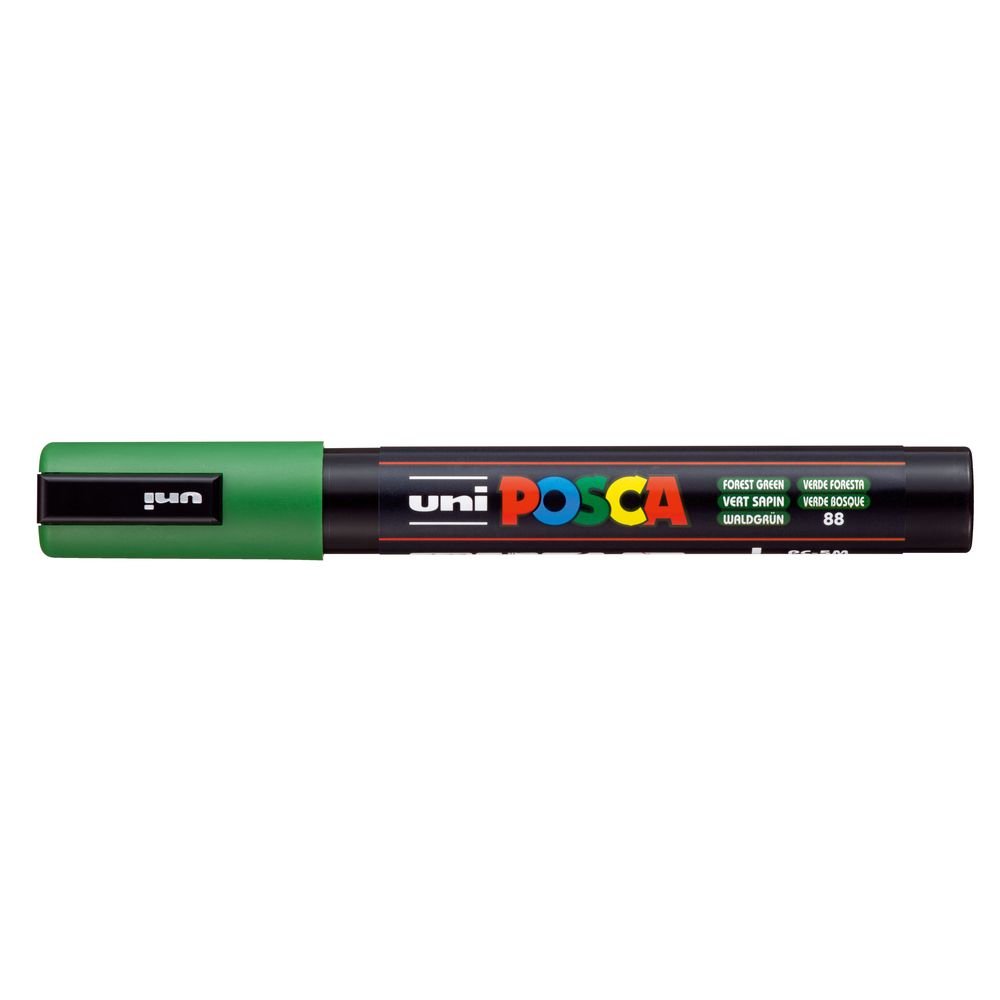 Rotulador Uni Posca Pc-5m Verde Bosque