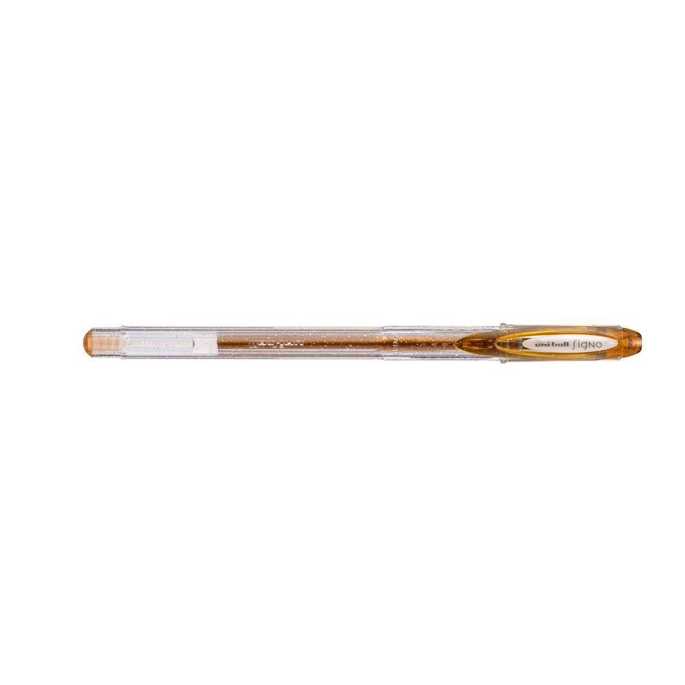 Bolígrafo Uni-Ball Signo Sparkling Bronce, pack 12 ud.