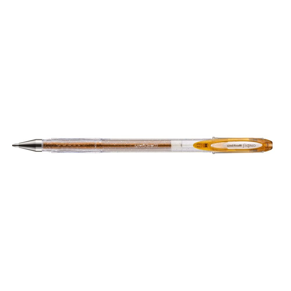 Bolígrafo Uni-Ball Signo Sparkling Bronce, pack 12 ud.