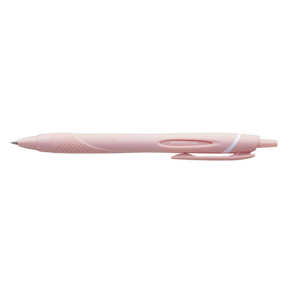 Boligrafo Uniball Jetstream Sxn-150 Rosa Pastel Tinta Azul
