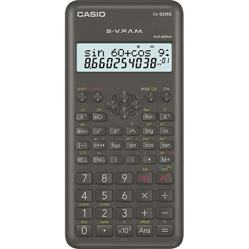 CALCULADORA CASIO CIENTIFICA FX82MS2 | 1 UNIDADES | (CASIO) Imagen principal del producto