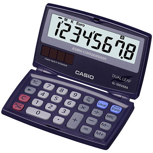 CALCULADORA CASIO SL100VER BOLSILLO | 1 UNIDADES | (CASIO) Imagen principal del producto