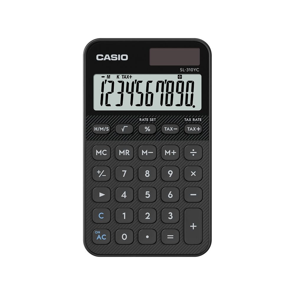 Calculadora de bolsillo 12 dígitos Casio SL-310YC