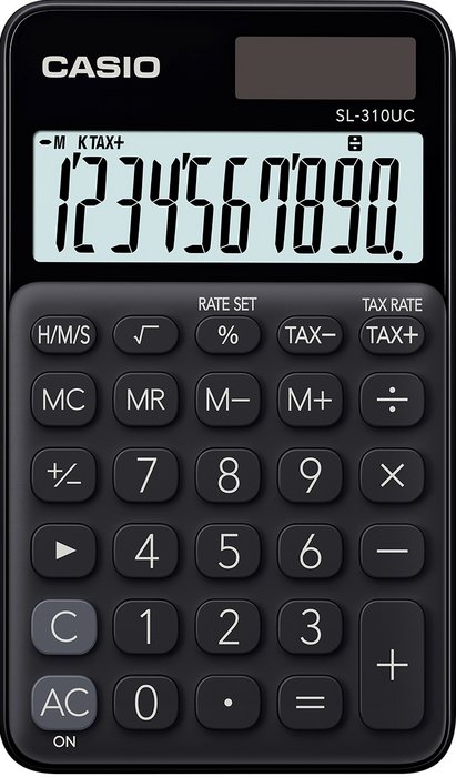 Calculadora de bolsillo sl-310uc color negro Imagen principal del producto