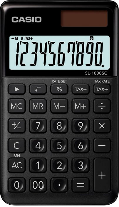 Calculadora de bolsillo sl-1000sc color negro Imagen principal del producto