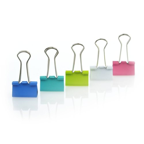 Pinzas abatibles de colores 32mm - 12 unidades Fraga