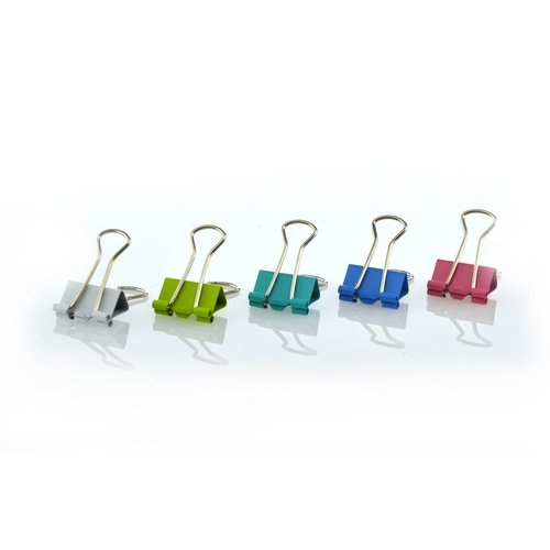 Pinzas abatibles de colores 32mm - 12 unidades Fraga