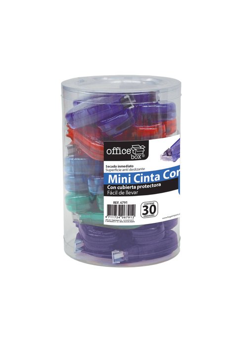 CORRECTOR CINTA MINI BOTE CON 30 UNIDADES 6MX4,2MM | 30 UNIDADES | (FRAGA) Imagen principal del producto