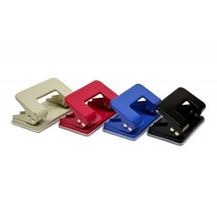 TALADRO ESCOLAR 10 HOJAS COLORES SURTIDOS | 12 UNIDADES | (FRAGA)
