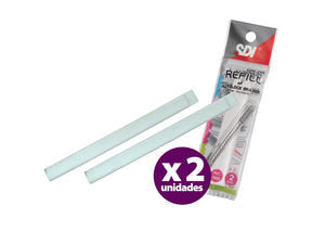 RECAMBIO PORTAGOMAS BLANCO BLISTER 2 UNIDADES | 24 UNIDADES | (FRAGA)