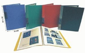 CARPETA 20 FUNDAS A4 PP NEGRO | 12 UNIDADES | (YES)