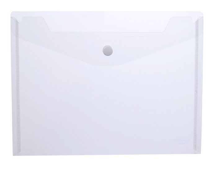 CARPETA PP SOBRE A4 1 BROCHE 105 TRANSPARENTE | 12 UNIDADES | (DATABANK)