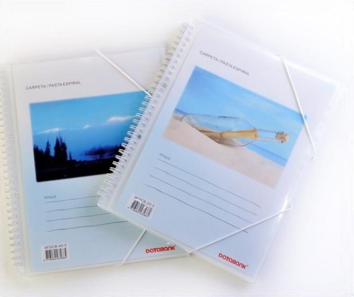 CARPETA 40 FUNDAS ESPIRAL DATABANK TRANSPARENTE | 1 UNIDADES | (STAEDTLER) Imagen principal del producto