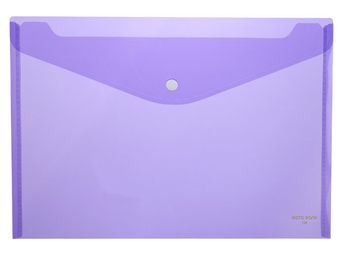 CARPETA PP SOBRE A4 1 BROCHE 105 VIOLETA | 12 UNIDADES | (DATABANK) Imagen principal del producto