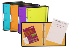 Carpeta A4 con anillas FOLDERMATE pack 10 colores surtidos