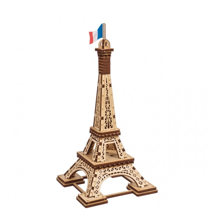 Maqueta Torre de París UGEARS en madera