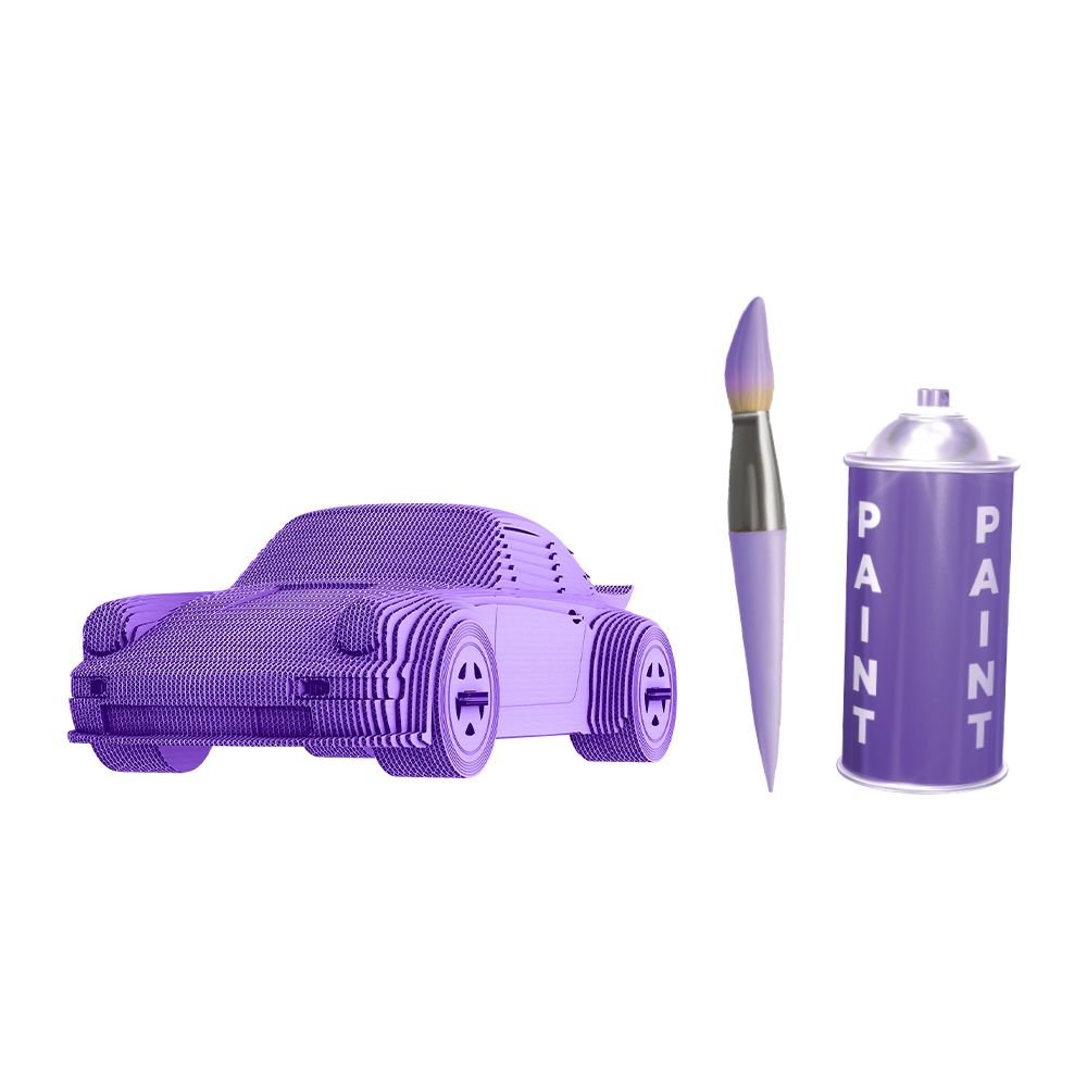 Maqueta Cartón Porsche 911 - Cartonic