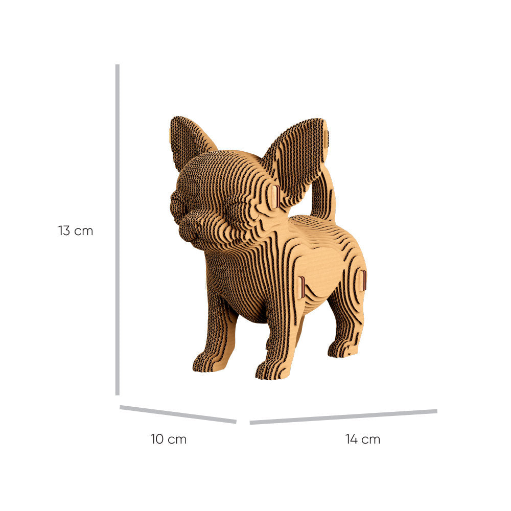 Maqueta Cartón Chihuahua - Puzle 3D Cartonic