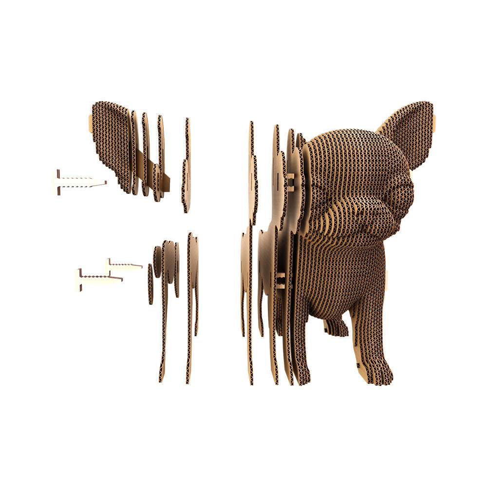 Maqueta Cartón Chihuahua - Puzle 3D Cartonic