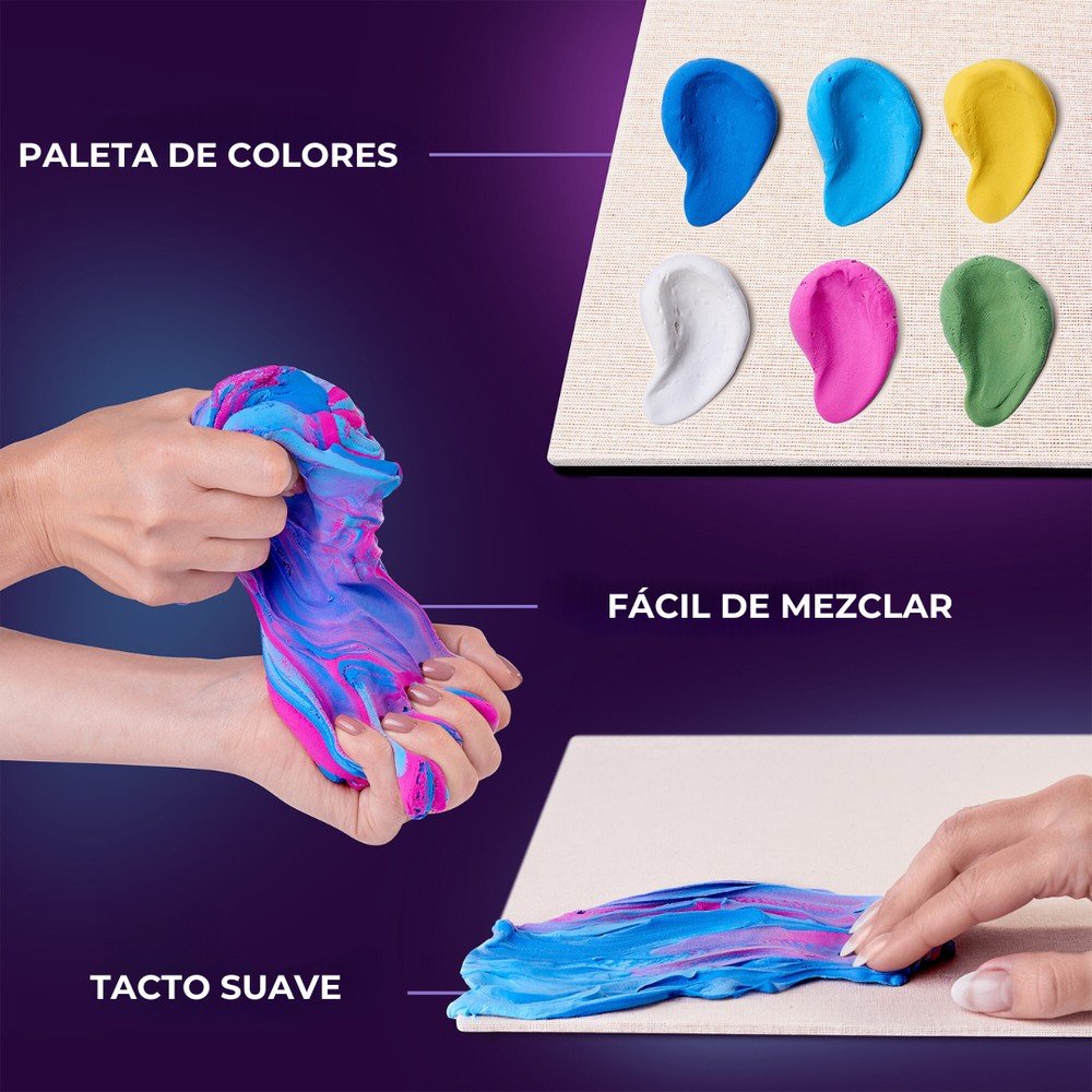 Set DIY Arte Sensorial 3D Nenúfares OKTO