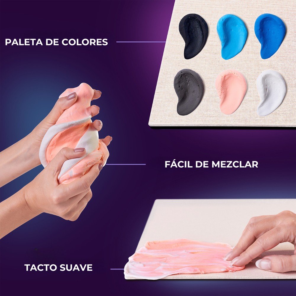 Set DIY Arte Sensorial 3D La Gran Ola OKTO