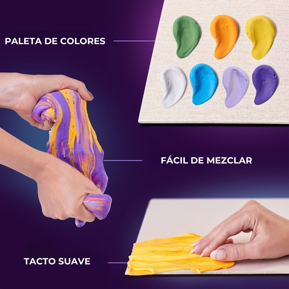 Set DIY Arte Sensorial 3D Iris de OKTO