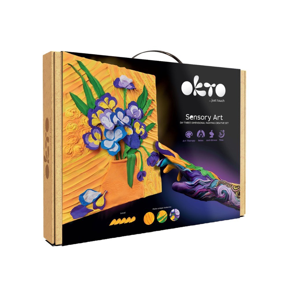 Set DIY Arte Sensorial 3D Iris de OKTO