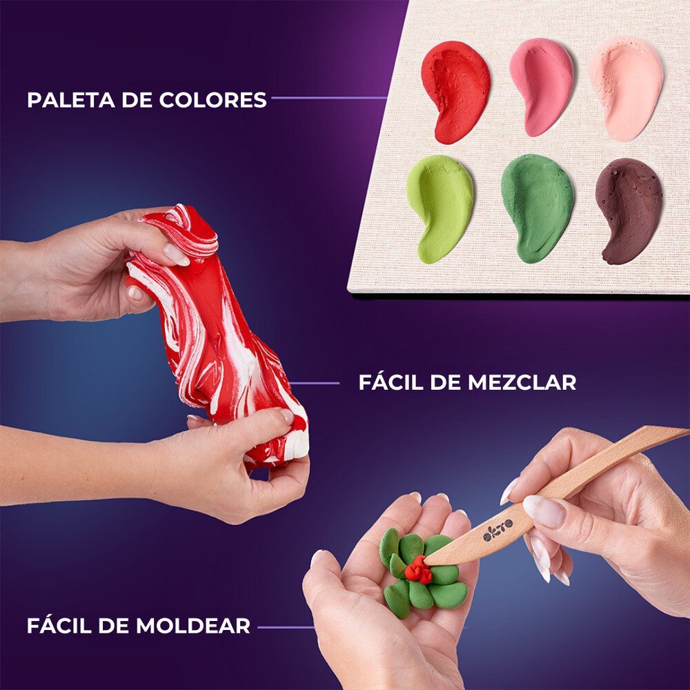 Set Madera DIY Suculentas Passion OKTO