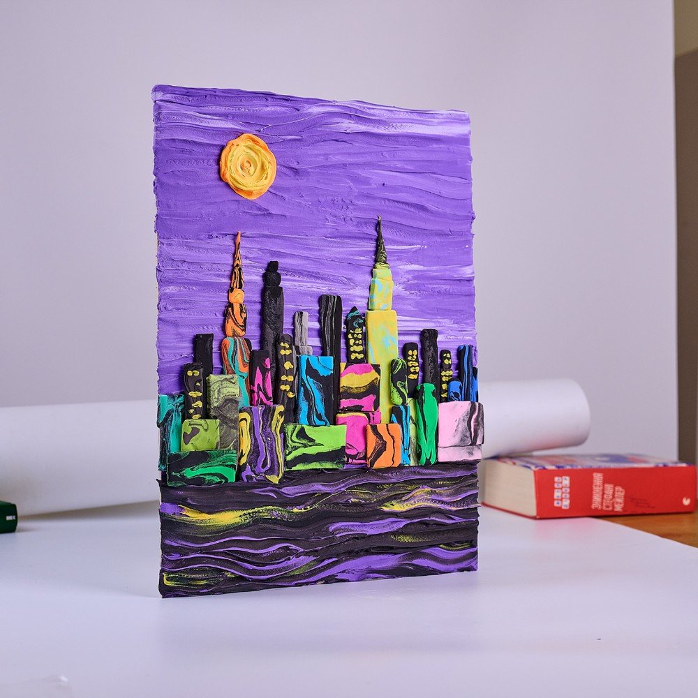 Set DIY Arte Sensorial 3D Nueva York Okto