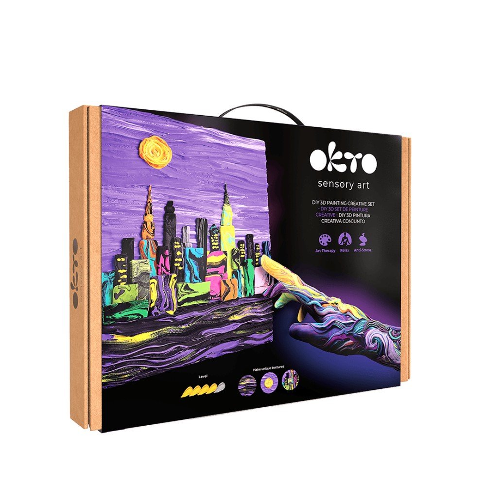 Set DIY Arte Sensorial 3D Nueva York Okto