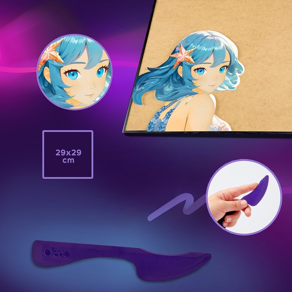 Set DIY Pintura 3D Water Manga de Okyo
