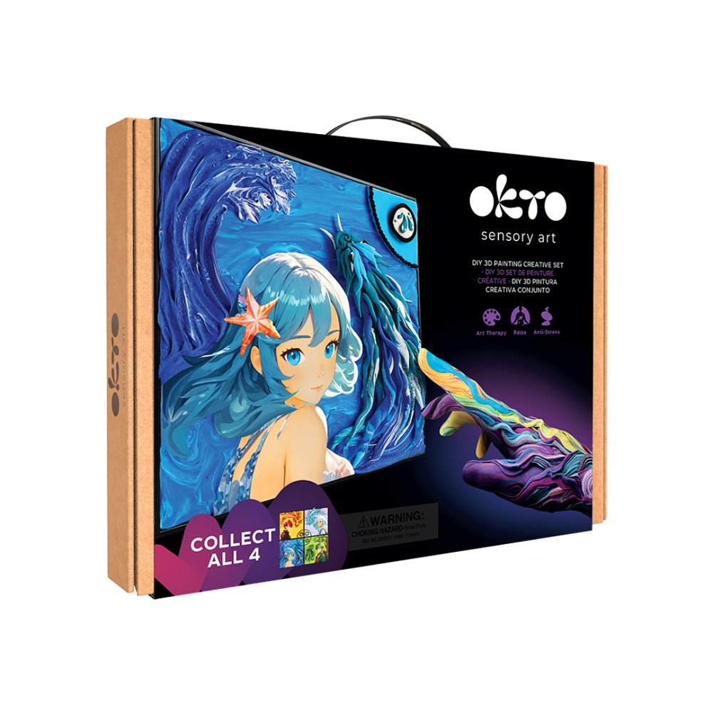 Set DIY Pintura 3D Water Manga de Okyo