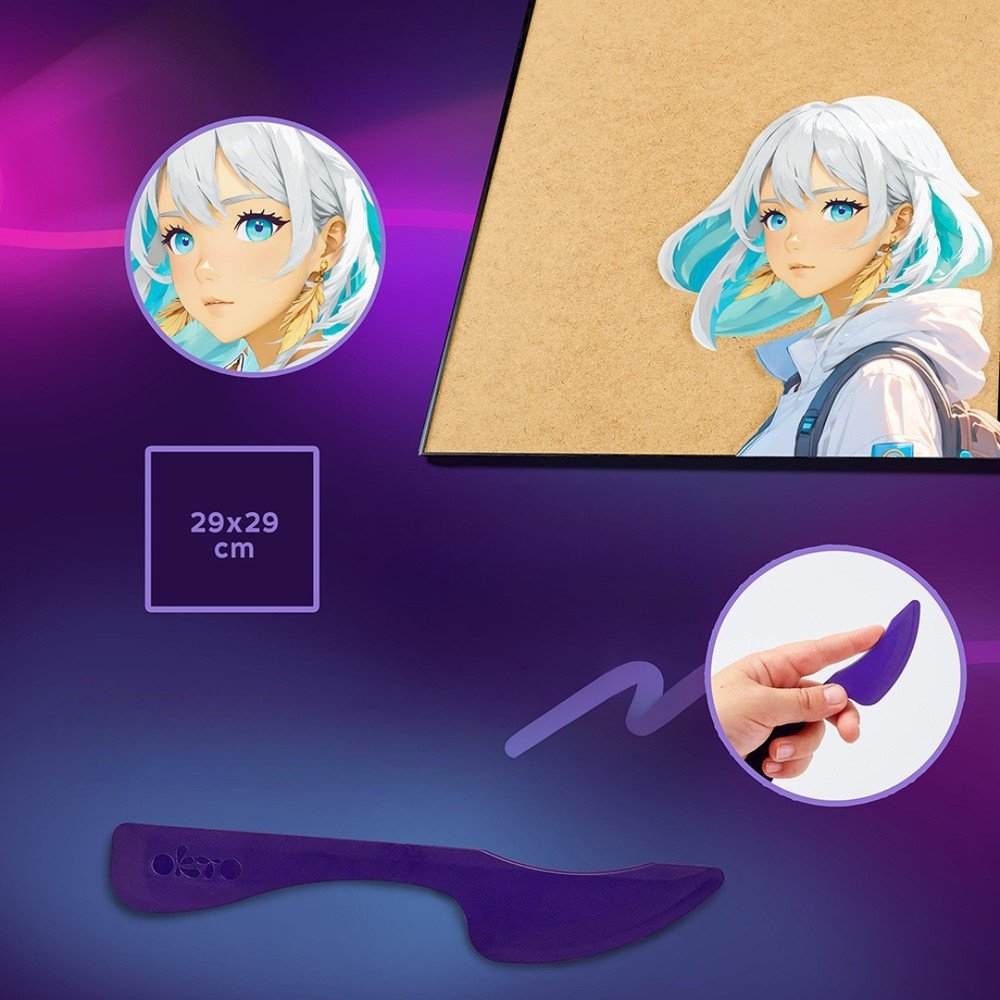 Set DIY Pintura 3D Aire Manga - OKYO