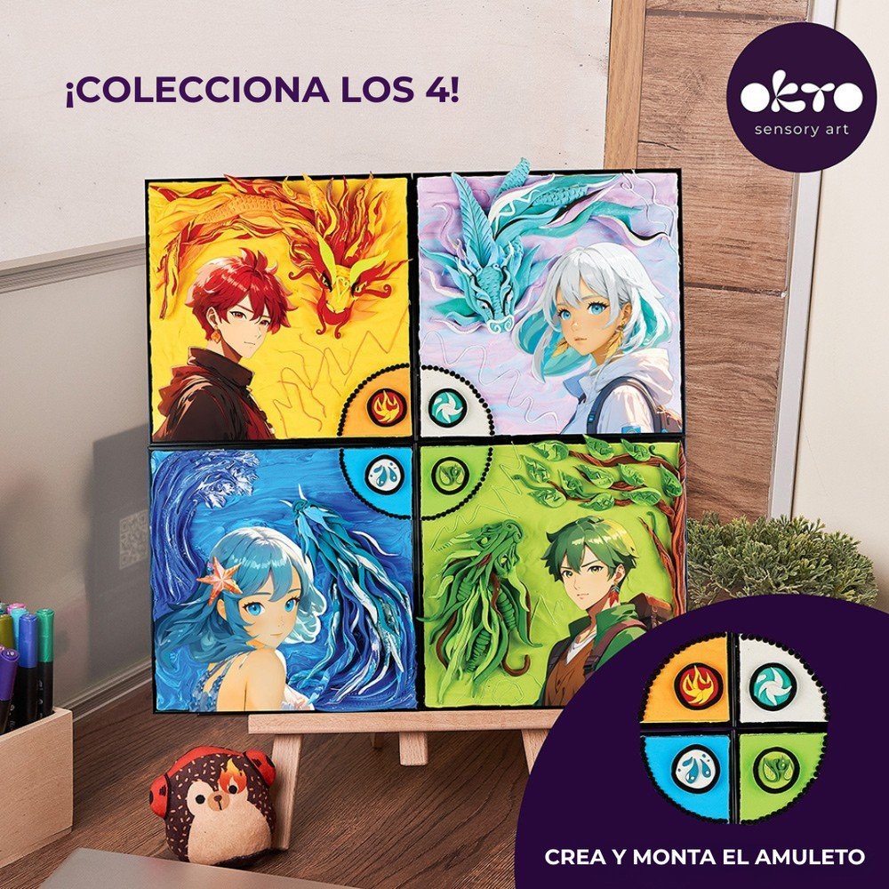 Set DIY Pintura 3D Aire Manga - OKYO