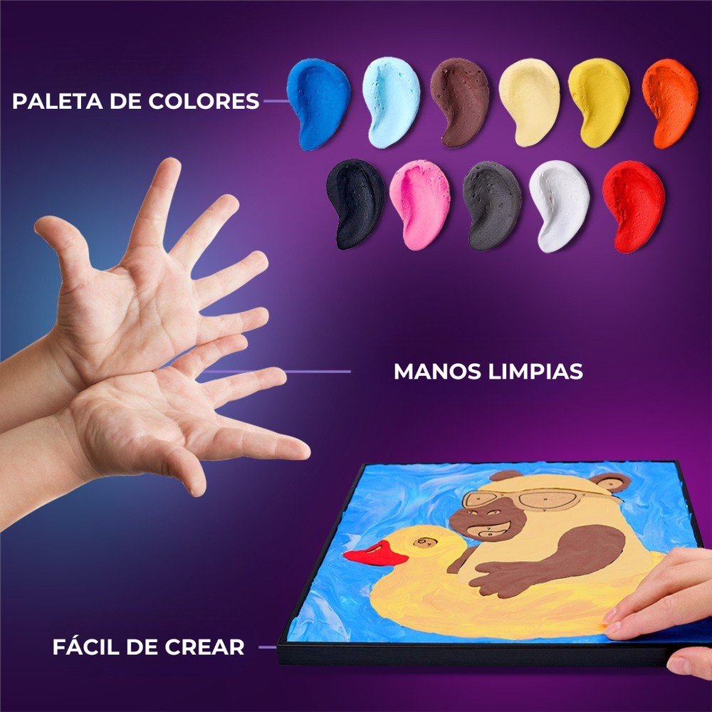 Set Pintar por Números Capibara Air Clay OKYO